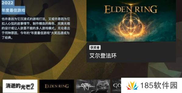 Steam2022年度大奖名单